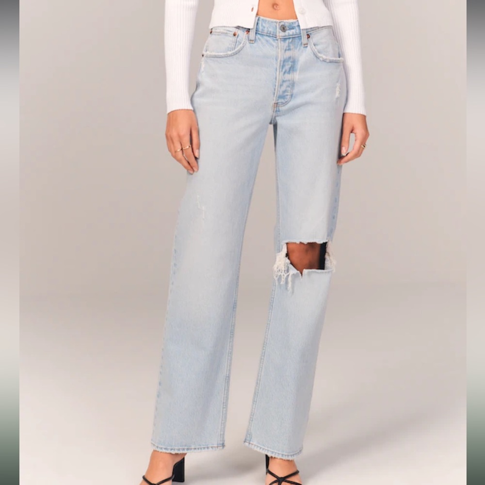 90s Low Rise Baggy Jeans